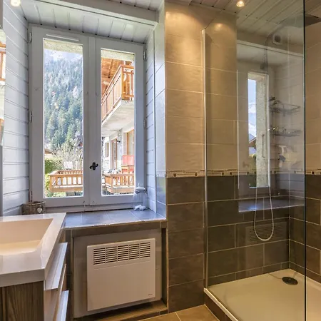Maisonnette Argentee Near Grands Montets: Garden + Mont Blanc - Happy Lejlighed *