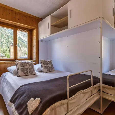 Maisonnette Argentee Near Grands Montets: Garden + Mont Blanc - Happy Lejlighed *