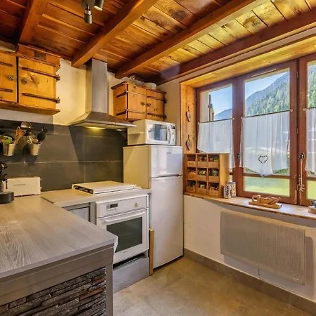 Maisonnette Argentee Near Grands Montets: Garden + Mont Blanc - Happy *